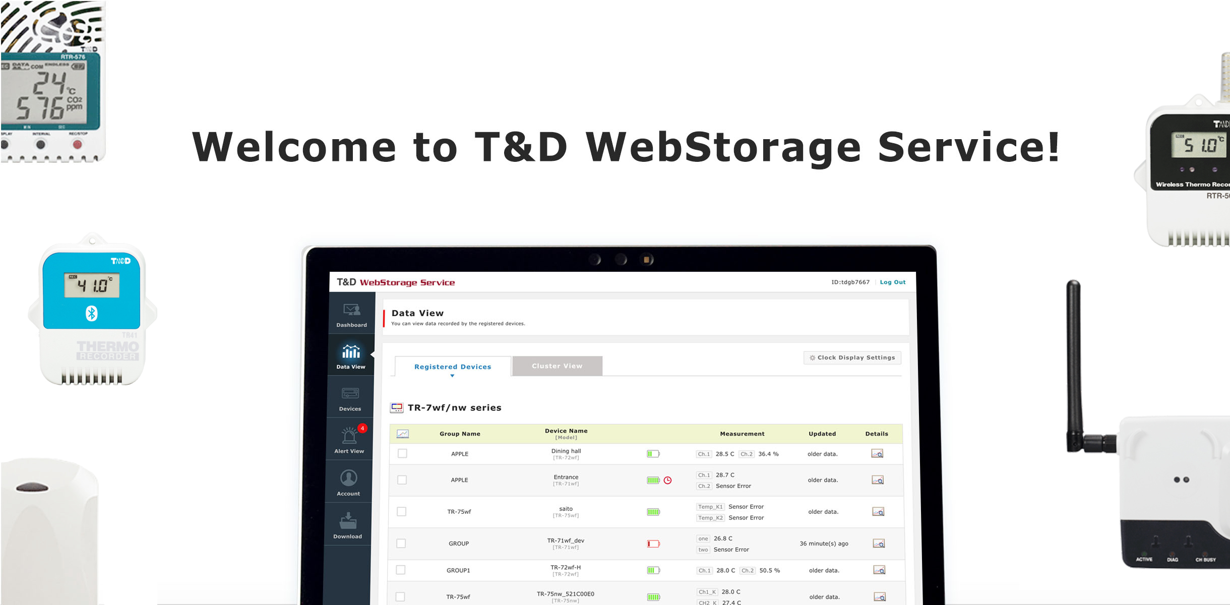 What You Can Do with T&D WebStorage Service